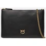 Женский клатч PINKO FLAT CLASSIC VITELLO SETA черный (100455A0F1Z99Q)