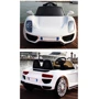 Електромобіль Tilly Porsche T-7616 EVA Білий: Вид автомобіль