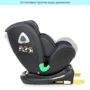 Автокресло El Camino (0-36кг) ME 1081-B I-TRUST 360 ISOFIX (grey): Внутренние ремни 5-x точечные