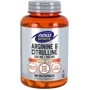 Аминокислота для спорта NOW Foods Arginine and Citrulline 500 mg / 250 mg Аргинин и Цитрулин 120 капсул