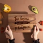 Доска разделочная S BeriDari Так вкусно бывает только у бабушки из ореха 30х20 см (39257) фото 1