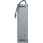 Адаптер Baseus Adapter Enjoyment USB-C to USB-C + 2хHDMI + VGA + SD + RJ45 + 2xUSB3.0 + Mini-jack 3.5 Dark Gray (CATSX-G0G): Колір сірий