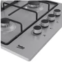 Варочная поверхность Beko HIGG 64123 SX: Рабочая поверхность нержавеющая сталь