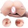 Мастурбатор с вибрацией LYBAILE Crazy Bull Dual Vagina and Ass Flesh Samantha (BM-00900T71ZK)