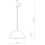 Люстра Nowodvorski 10694 Hemisphere Super S GX53 1x8W: Кількість джерел світла 1