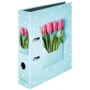 Папка-регистратор Herlitz А4 8 см Good Times Ahead Tulips Тюльпаны (50041527)