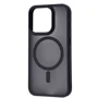 Чехол для iPhone WAVE Matte Insane Case with MagSafe Black for iPhone 15 Pro