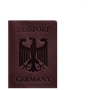 Обложка для паспорта с гербом Германии BlankNote бордовая (BN-OP-DE-vin-kr)