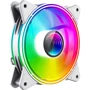 Кулер GameMax FN-12Rainbow-Q-Infinity WT: Уровень шума, dB 22