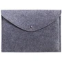 Gmakin Case Slim Felt Grey (GM61-15) for MacBook Pro 15/Pro 16: Цвет серый (Space Gray)