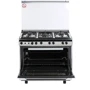 Газова плита Fresh Т90 G5 / 01 (60x90) (нержавіюча сталь): Розміри (ВxШxГ) 85x90x60 см