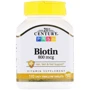 21st Century Biotin, High Potency 800 mcg 110 Tabl Биотин