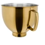 Чаша KitchenAid из нержавеющей стали с ручкой 4.8 л золотая (5KSM5SSBRG)