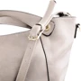 Женская сумка-мешок Amelie Galanti бежевая (A981179-beige): Тип ручки Со съемным ремнем, С двумя ручками, Плечевой ремень, Короткая ручка