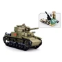 Конструктор Sluban Армія Військовий італійський танк M14/41 (M38-B0711): Виробник Sluban
