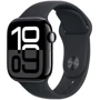 Apple Watch Series 10 GPS 42mm Jet Black Aluminium Case with Black Sport Band - S/M (MWWE3) Approved Вітринний зразок