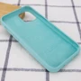Чехол для iPhone Mobile Case Silicone Case Full Protective Marine Green for iPhone 13 Pro: Материалы Силикон