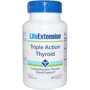 Life Extension Triple Action Thyroid 60 Veggie Caps Поддержка щитовидной железы: тироид тройного действия