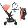 Прогулочная коляска Kinderkraft Mini Dot Coral (KKWMINICRL0000): Количество блоков 1