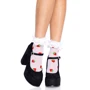 Носки с клубничным принтом Leg Avenue Strawberry ruffle top anklets One size