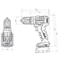 Шуруповерт Metabo PowerMaxx SB 12 BL (601077500): Тип інструмента дрель-шуруповерт