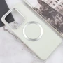 Чехол для телефонов TPU Case Bonbon Metal Style with MagSafe White for Xiaomi 13 Pro: Материал TPU (термополиуретан)