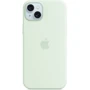 Чехол для iPhone Apple iPhone 15 Plus Silicone Case with MagSafe - Soft Mint (MWNG3ZM/A)