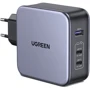 Зарядний пристрій Ugreen Wall Charger 2xUSB-C+USB CD289 GaN 140W з USB-C Cable Gray (90549)