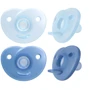 Пустышка для мальчика Philips AVENT Soothie 0-6 мес голубой 2 шт (SCF099/21)