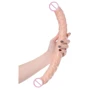 Двусторонний фаллоимитатор Toyfa Realstick Nude