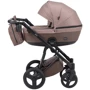 Коляска 2 в 1 Bair Play Plus Soft BPS-857 бежевый - капучино (кожа) фото 9