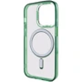 Чехол для iPhone Epik TPU Iris with MagSafe Green for iPhone 14: Материалы Силикон