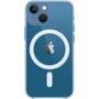 Чохол для iPhone Apple Clear Case with MagSafe (MM2W3) for iPhone 13 mini: Матеріали полікарбонат і поліуретан