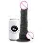 Фаллоимитатор на присоске COCK MILLER Black, 19.5 см
