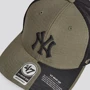 Мужская бейсболка 47 Brand New York Yankees хаки (B-GRDMD17RCP-XC) фото 3
