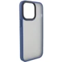 Чохол для iPhone Mobile Case TPU+PC Metal Buttons Blue для iPhone 13 Pro Max: Колір синий