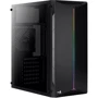 Корпус Aerocool Split-A-BK-v1 Black Mid Tower RGB acrylic side panel