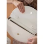 Женская сумка через плечо Сhris maxi белая (TW-Chris-max-light): Тип ручки Со съемным ремнем, Плечевой ремень, Короткая ручка