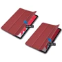 Аксесуар для iPad BeCover Smart Case Red Wine for iPad Air 13 (2024 / 2025) (711615): Матеріал штучна шкіра