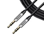 Кабель Baseus Audio Cable AUX 3.5mm Jack M30 Yiven 1m Black (CAM30-BS1): Длина 1 м