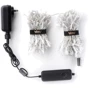 Гирлянда Smart LED Twinkly Icicle RGBW 190 Gen II IP44 длина 5м кабель прозрачный фото 6