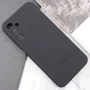 Чехол для телефонов Lakshmi Premium Silicone Case with Logo Full Camera Black for Samsung A256 Galaxy A25 5G: Цвет черный