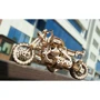 Механічний 3D пазл Ugears Мотоцикл Scramber з коляскою (6336921) фото 30