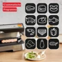 Електрогриль Tefal GC784D30 OptiGrill 4in1 XL: Розміри поверхні, см 40х20