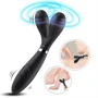 Двусторонний вибростимулятор BOSS Dual-head Massager Y-Wand Black (BS5200026)
