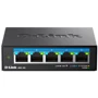 Мережевий комутатор D-Link DMS-105/E: Порти только Gigabit Ethernet (10/100/1000)
