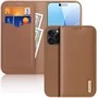 Чохол для iPhone Dux Ducis Hivo Brown для iPhone 16 Pro: Матеріали штучна шкіра