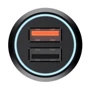 Зарядное устройство Xiaomi 70Mai USB Car Charger 2xUSB 2.4A Black (MidriveCC02): Тип автомобильное