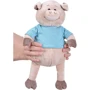 Мягкая игрушка Same Toy Свинка в тельняшке 35 см Голубой (THT715): Тип домашние питомцы