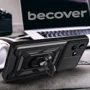 Чохол для телефона BeCover Military Black для Realme C61 (712177): Матеріал TPU (термополиуретан) и пластик